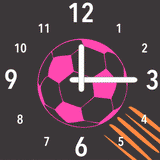 Alle de forskellige skærmdisplays der kan fås til Xplora smartwatches. Inspireret af Fodbold tilbehørspakken så de passer sammen.
