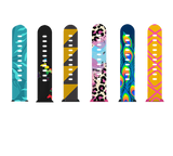 Jungle urremme til XGO3 i turkis dinosaur, sort sommerfugl, gul tiger, lyserød leopard , blå påfugl og gul giraf