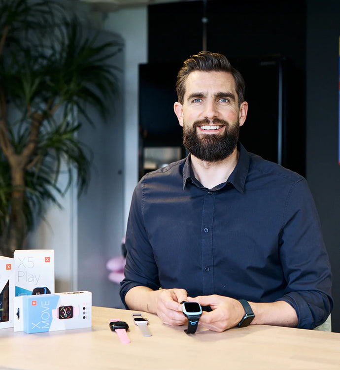 Sten Kirkbak - Ejeren af Xplora Technologies og manden bag innovative smartwatches til børn