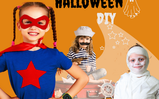 Mangler du en udklædning til halloween? 12 DIY Kostumer til børn