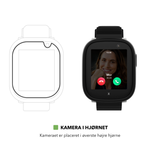 Visualisation af X6Play skærmbeskytter. Skærmbeskytter til kamera i hjørnet