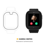 Skærmbeskytter til X6Play med kamera i midten - Kameraet er centreret øverst 