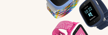 Xplora smartwatches i X6Play i blå og XGO3 i lyserød - GPS ure med skoletilstand, forældreapp, ringe og besked funktion
