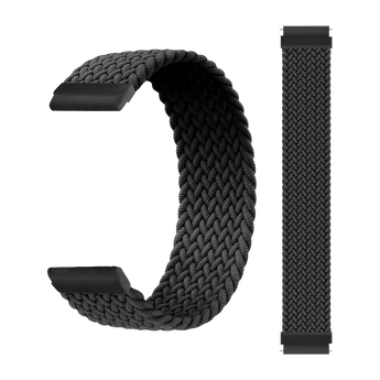 Et sort elastisk armbånd i X6-serien