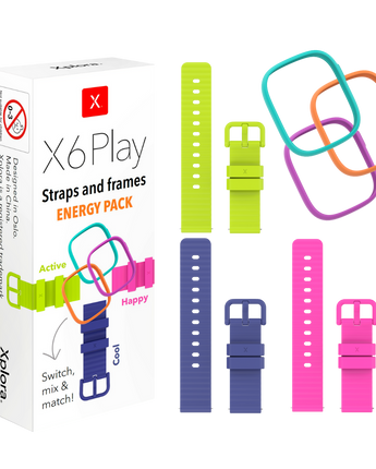 Energitilbehørspakke med armbånd og bezel