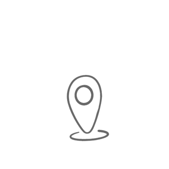 GPS ikon i grå