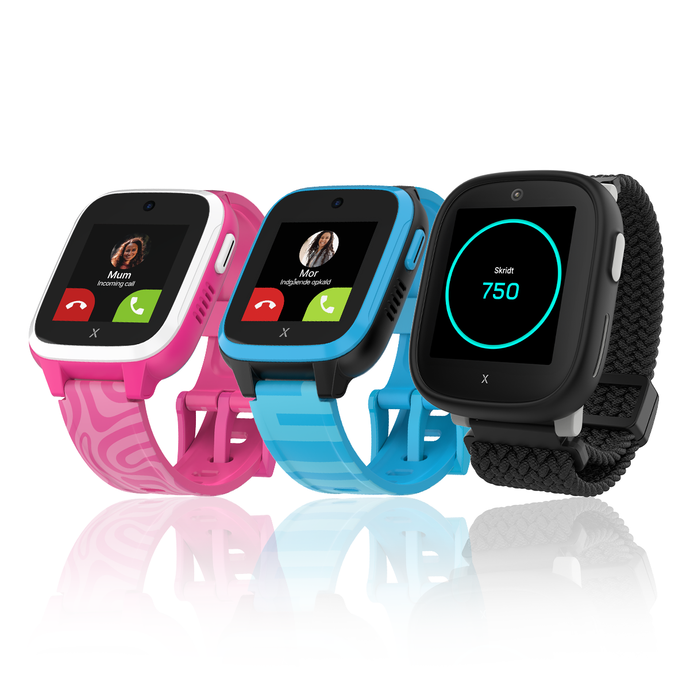 XGO3 og X6Play smartwatch til børn med ringefunktion, skridttæller og GPS