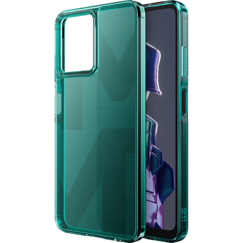 Cyan Grønt mobilcover til HMD forfra og bagfra