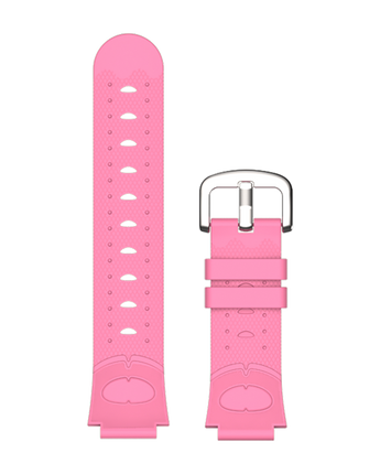 Pink XGO2 Armbånd – Et blødt pink silikonearmbånd med et metalspænde, perfekt som en udskiftelig rem til Xplora XGO2.