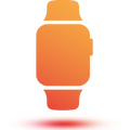 Ikon af et smartwatch – repræsenterer Xplora-produkter eller enhed.