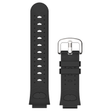 Sort XGO2 Armbånd – Et slidstærkt, justerbart silikonearmbånd i sort med et metalspænde, kompatibelt med Xplora XGO2 smartwatch.