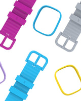 Farverige X6Play-stel og armbånd – skab dine egne kombinationer med DreamPack-tilbehør.