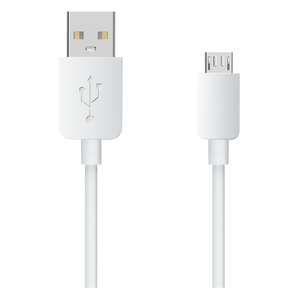Xgo3 lader kabel i vit med USB port