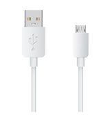 Xgo3 lader kabel i vit med USB port