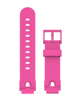 En slidstærk original Lyserød urrem til XGO3 uret. 