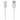 Hvidt USB-opladerkabel med magnetisk stik til Xplora ure.