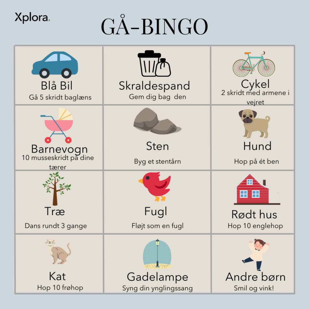 Xplora Gå bingo