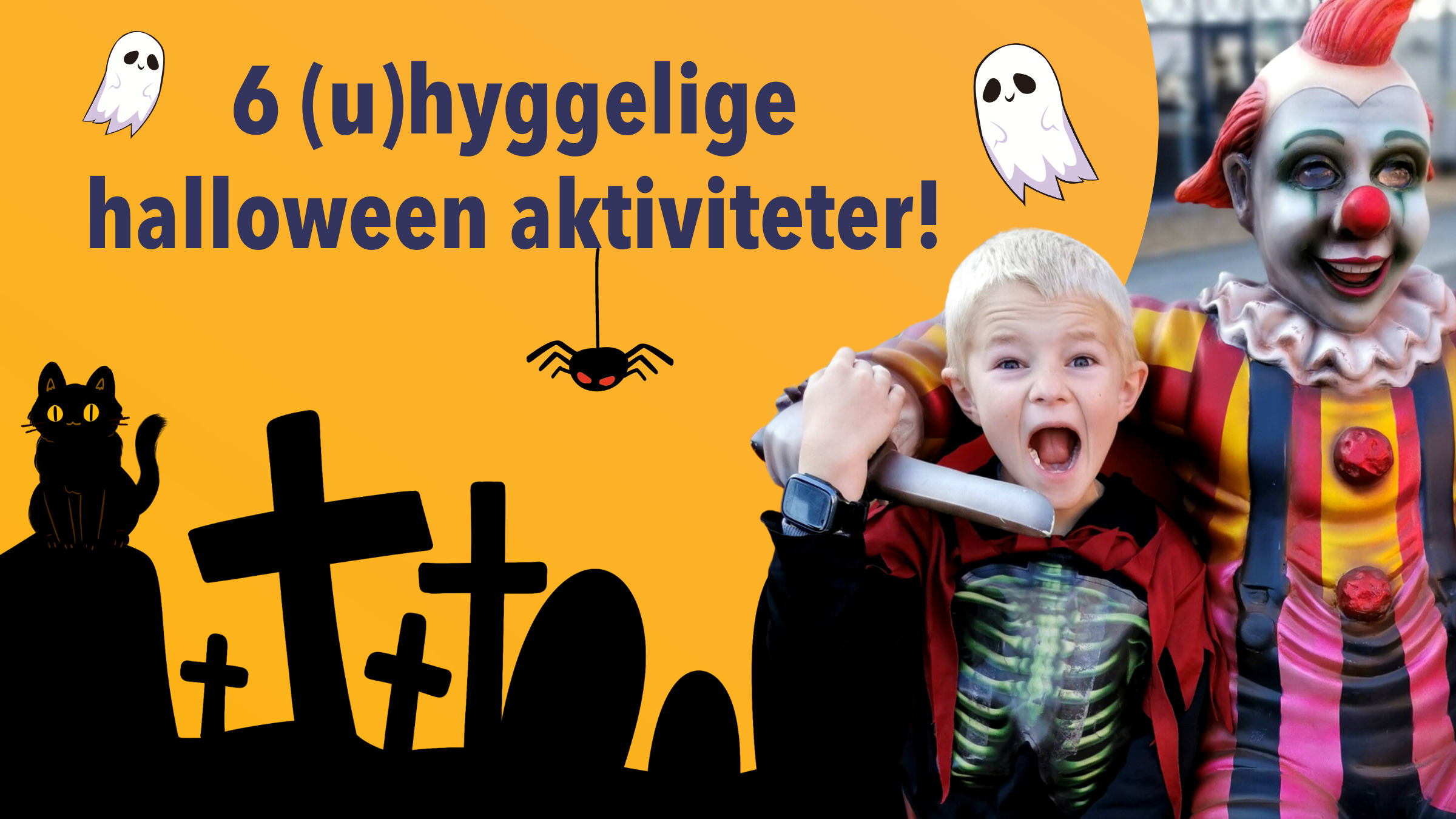 6 (u)hyggelige halloween aktiviteter!