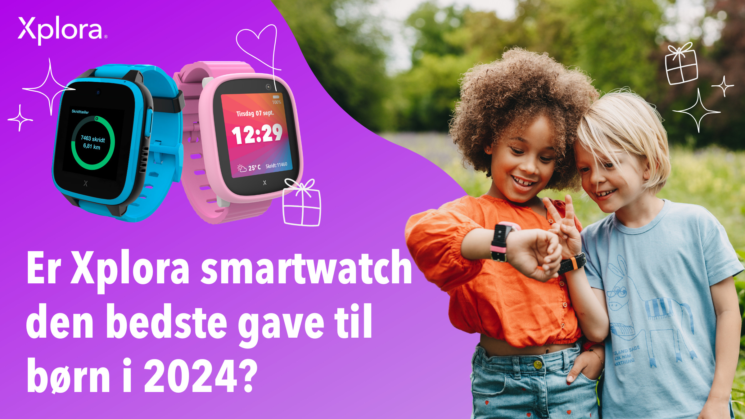 Er Xplora smartwatch den bedste gave til børn i 2024?