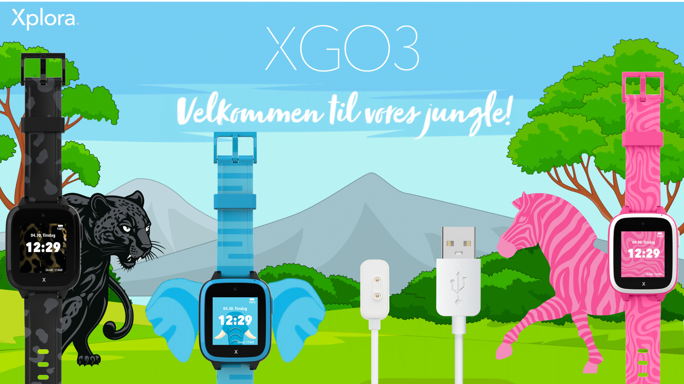 XGO3 smartwatch til børn får nyt look og batteri