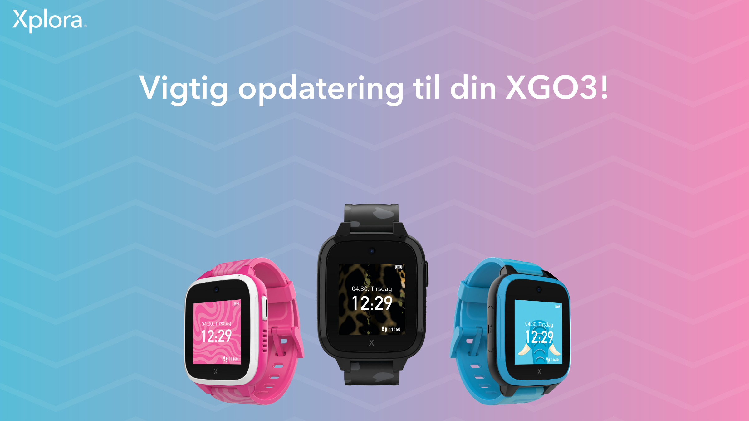 Vigtig opdatering til din XGO3!